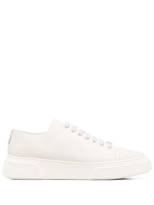 Giorgio Armani lace-up low-top sneakers - White