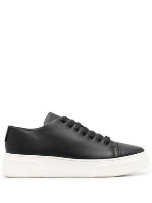 Giorgio Armani lace-up sneakers - Black