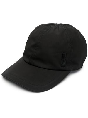 Giorgio Armani logo-patch baseball cap - Black