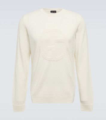 Giorgio Armani Logo wool sweater