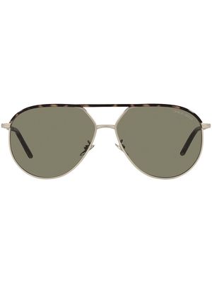 Giorgio Armani pilot-frame sunglasses - Grey