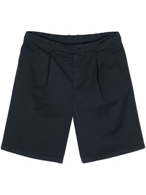 Giorgio Armani pleat-detail chino shorts - Blue