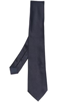 Giorgio Armani Pure silk tie - Blue