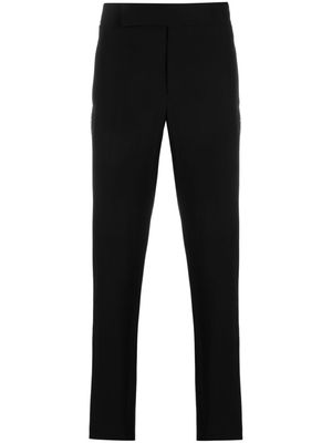 Giorgio Armani sequin-embellished tailored trousers - Black