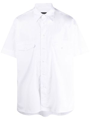 Giorgio Armani short-sleeve button-up shirt - White