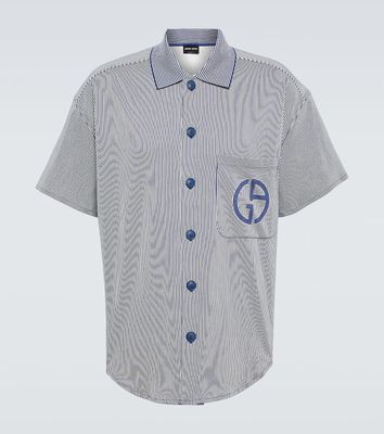Giorgio Armani Striped cotton shirt