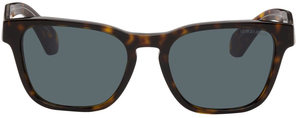 Giorgio Armani Tortoiseshell Square Sunglasses