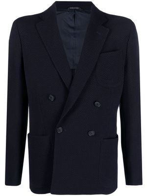 Giorgio Armani Upton double-breasted blazer - Blue