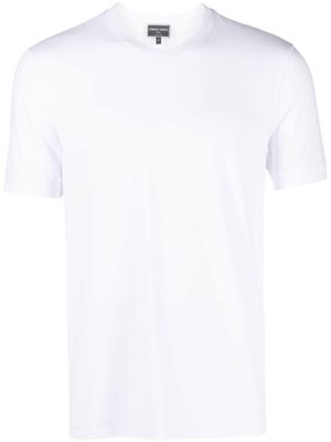 Giorgio Armani V-neck jersey T-shirt - White