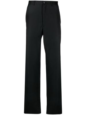 Giorgio Armani virgin wool-blend trousers - Black