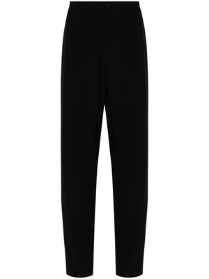 Giorgio Armani wool tapered trousers - Blue