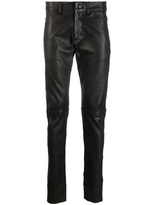 Giorgio Brato slim-cut leg trousers - Black