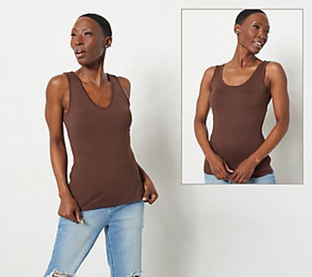 Girl With Curves Knit Essential Reversible Cami