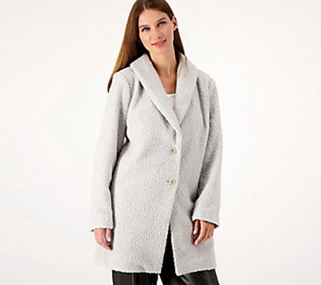 Girl With Curves Sherpa Coat