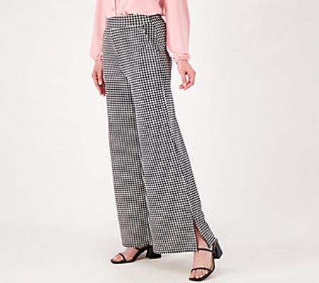 Girl With Curves Tall Ponte Wide Leg Pant