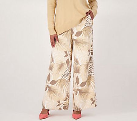 Girl With Curves Tall Satin Wide Leg Pant