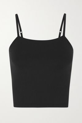 Girlfriend Collective - Devon Stretch Recycled Top - Black