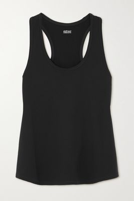 Girlfriend Collective - Reset Stretch-recycled Jersey Tank - Black