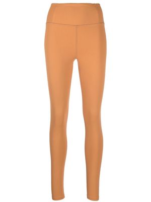 Girlfriend Collective ribbed high-rise leggings - Neutrals