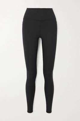 Girlfriend Collective - Ribbed Stretch Recycled Leggings - Black