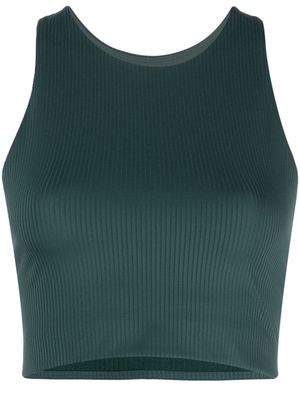 Girlfriend Collective round-neck ribbed-knit tank top - Green