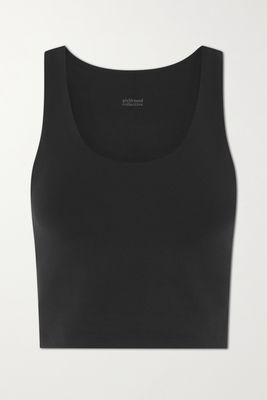 Girlfriend Collective - Scoop Luxe Stretch Recycled Tank - Black