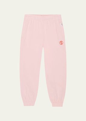 Girl's Adan Embroidered Joggers, Size 8-14