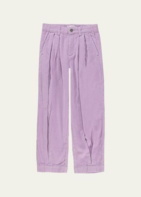 Girl's Aleen Corduroy Pants, Size 3-7