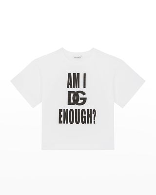 Girl's Am I DG Enough Graphic T-Shirt, Size 8-12