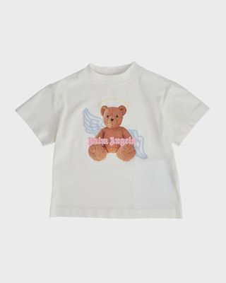 Girl's Bear Angel Short-Sleeve T-Shirt, Size 14