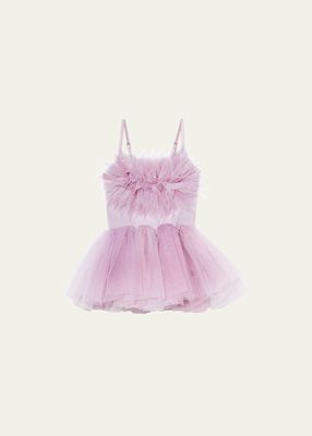 Girl's Bebe Passion Ombre Tulle Dress, Size Newborn-24M