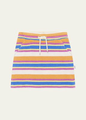 Girl's Bethany Striped Skirt, Size 7-16