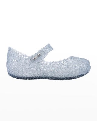 Girl's Campana Papel Glitter Cutout Mary Jane Shoes, Baby/Toddlers