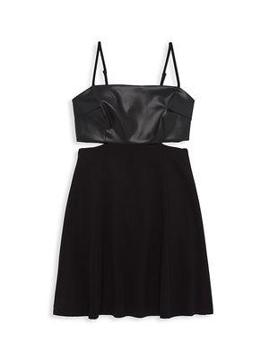 Girl's Cassie Dress - Black - Size 10 - Black - Size 10