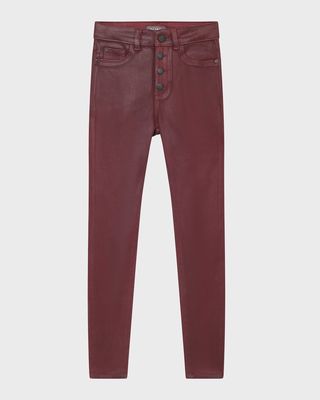 Girl's Chloe Skinny High-Rise Jeans, Size 7-16