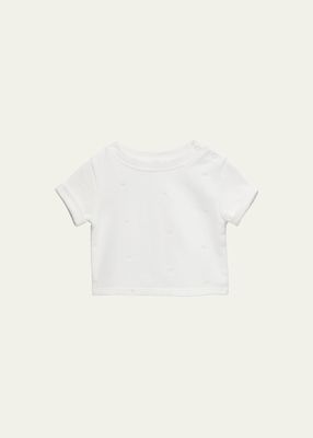 Girl's Clelie Cotton T-Shirt, Size 6M-18M