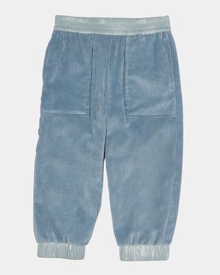 Girl's Corduroy Jogger Pants, Size 4-6