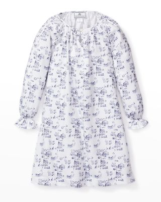 Girl's Delphine Winter Vignette Nightgown, Size 6M-14