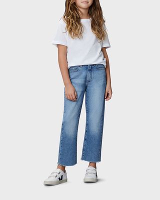 Girl's Emie Straight-Leg Denim Jeans, Size 7-16