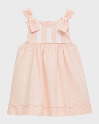 Girl's Fancy Lace Bow Dress, Size 2-4T