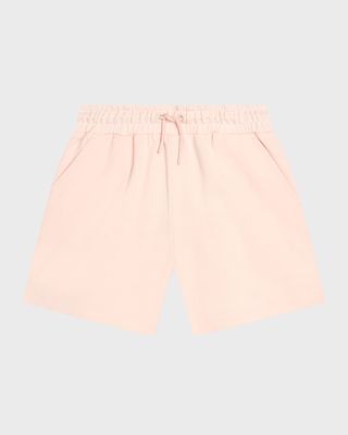 Girl's Fleece Drawstring Shorts, Size 4-12