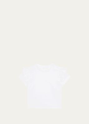 Girl's Foil 4G Logo-Print T-Shirt, Size 12M-3