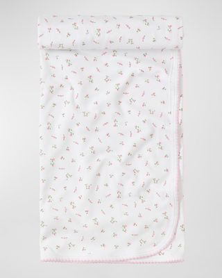 Girl's Garden Rose Blanket