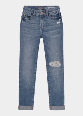 Girl's Harper Boyfriend Style Jeans, Size S-14