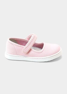 Girl's Jenna Canvas Mary Jane Shoes, Baby/Kids/Toddlers