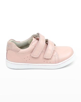 Girl's Kenzie Leather Sneakers, Baby/Toddlers/Kids