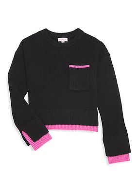 Girl's Knit Sweater