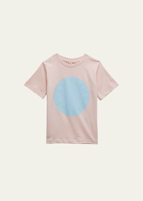 Girl's Logo-Disc Graphic T-Shirt, Size 5-14
