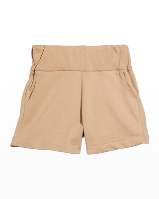 Girl's Logo-Print Shorts, Size 12-16