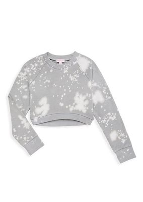 Girl's Long-Sleeve Cropped Top
